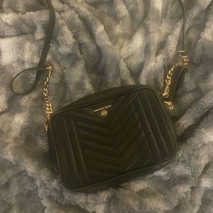 Black Michael Kors Camera Bag